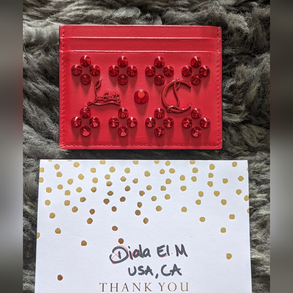 Christian Louboutin Flat Card Holder